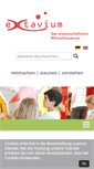 Mobile Screenshot of extavium.de